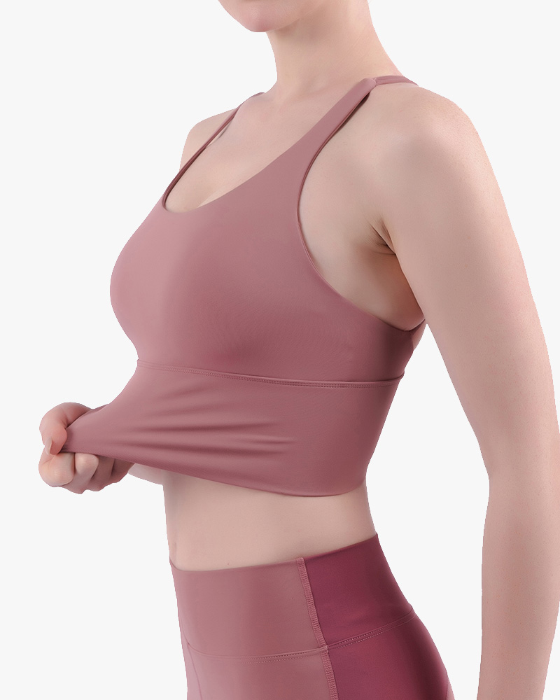 Women's Shockproof Gathering Sports Bra Yoga Bra