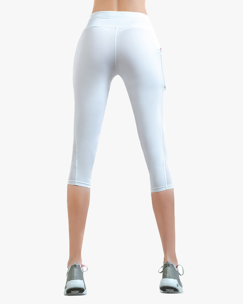 Yoga pants capri with pockets