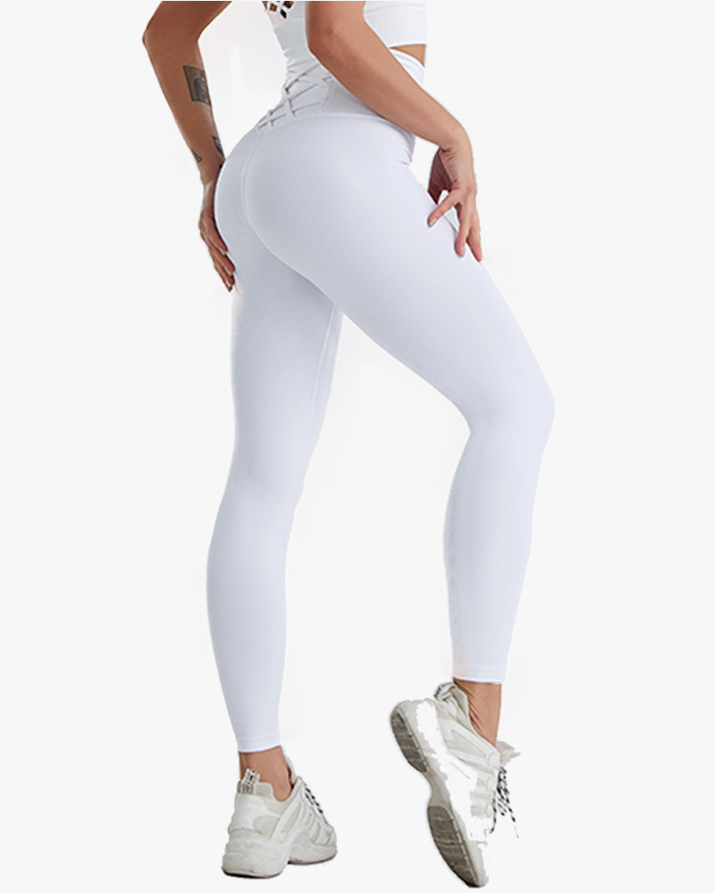 High waisted yoga pants like lululemon