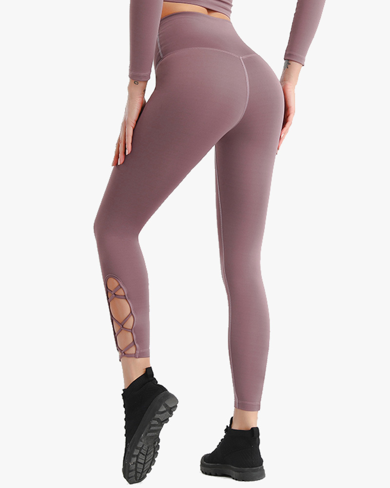 Ankle Cutout Workout Tights