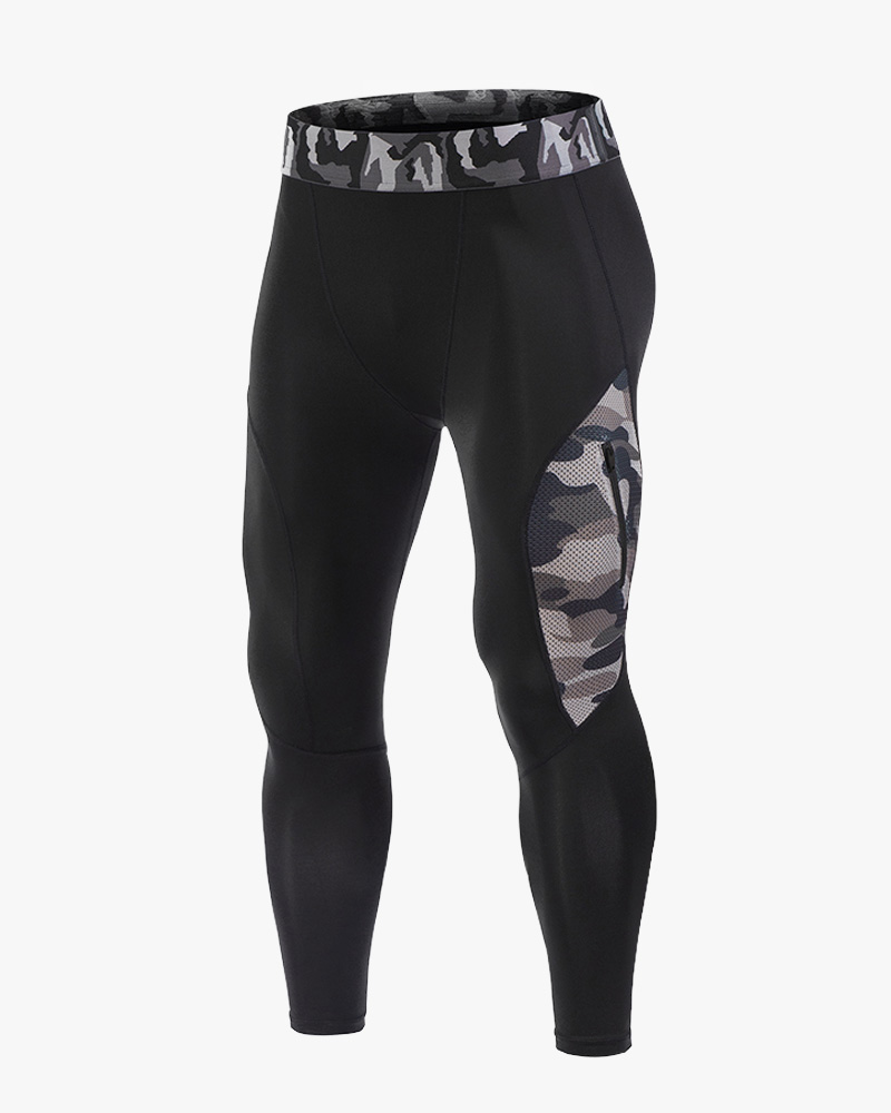 Men's High Elasticity Quick Drying Outdoor Sports Fitness Pants