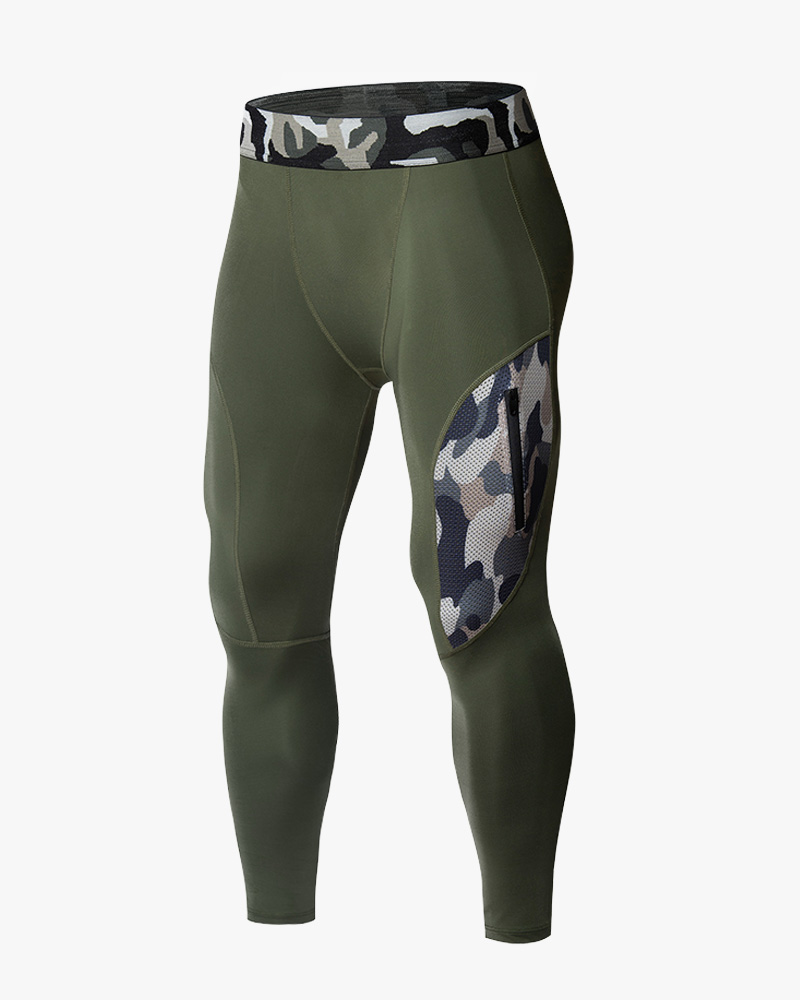 Men's High Elasticity Quick Drying Outdoor Sports Fitness Pants