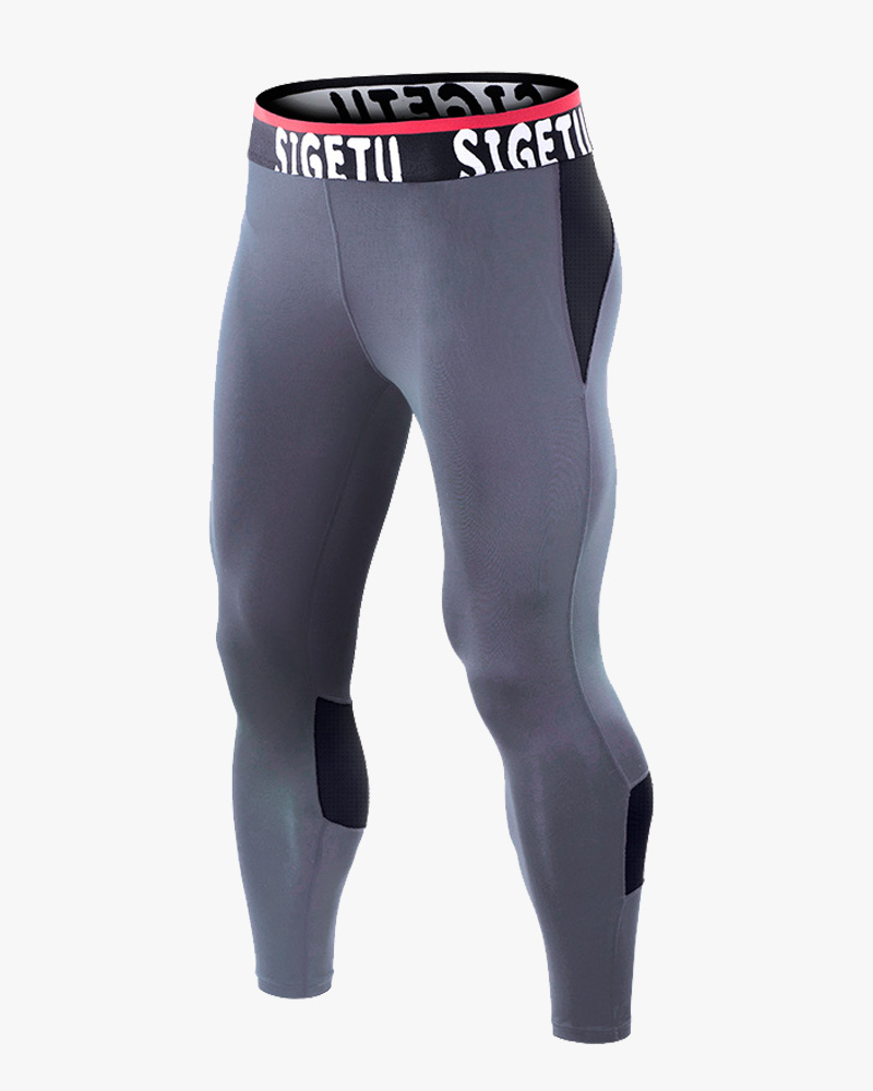 Custom Latest Leggings For Men Workout Leggings Fitness Running Wear Tight Pants