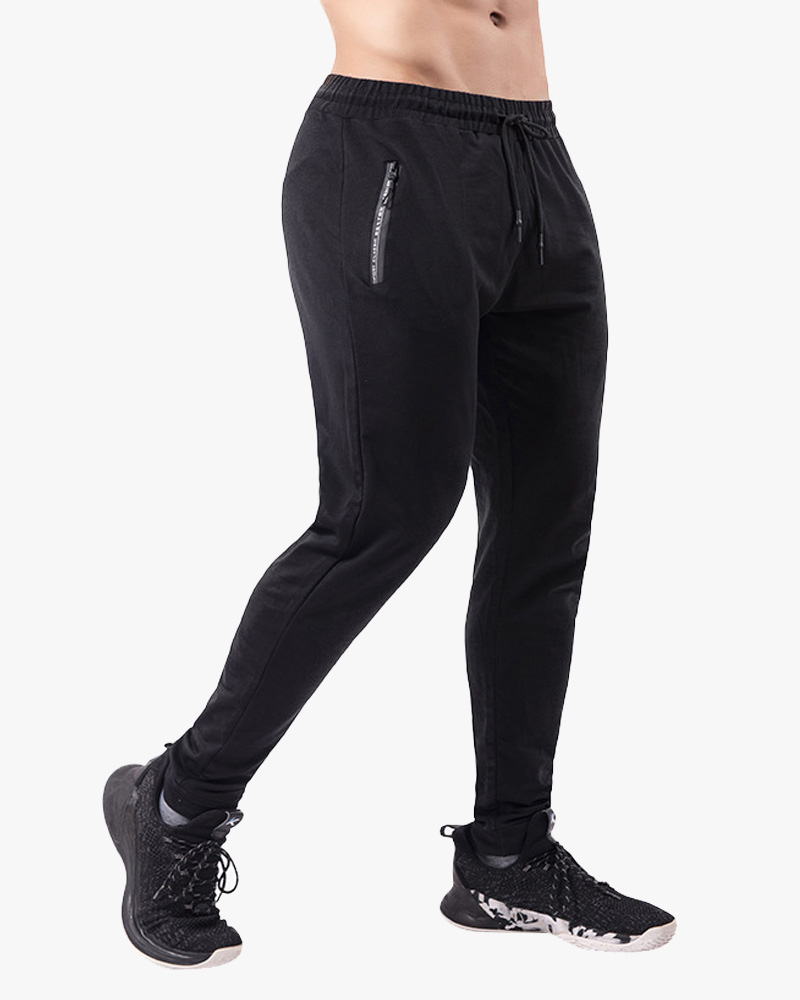 Men's running leggings with pockets