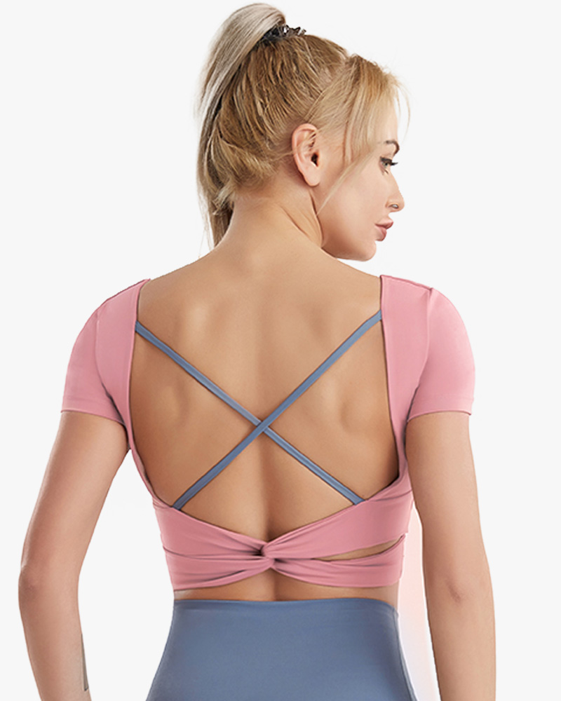 Yoga t shirt custom women