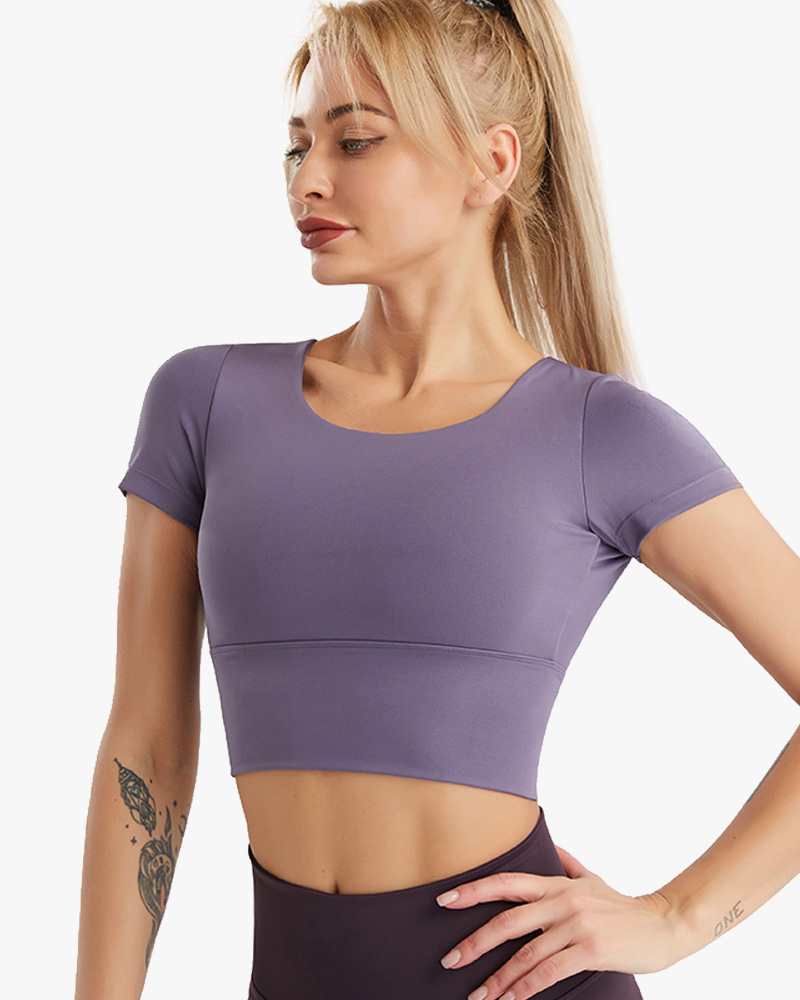 Scoop Neck Racer Back Vest Top For Womens