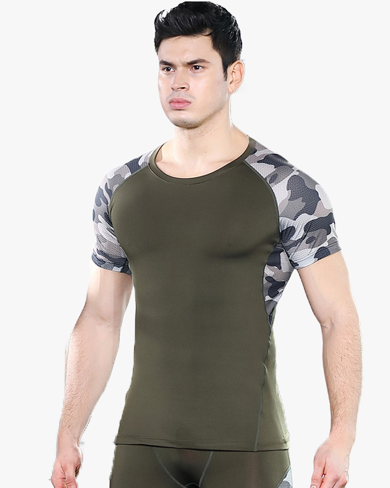 Men Tactical T-shirt short Sleeve Camouflage t shirt