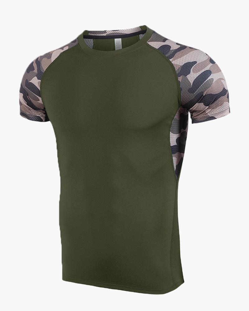 Men Tactical T-shirt short Sleeve Camouflage t shirt