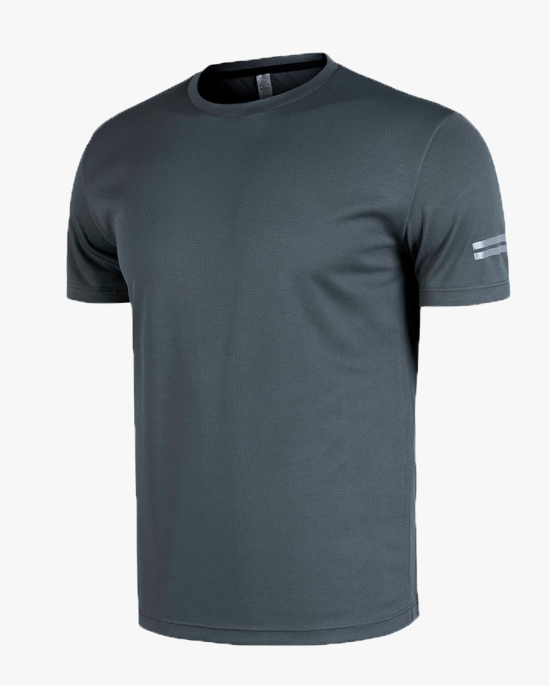 Men's breathable short-sleeved running suit