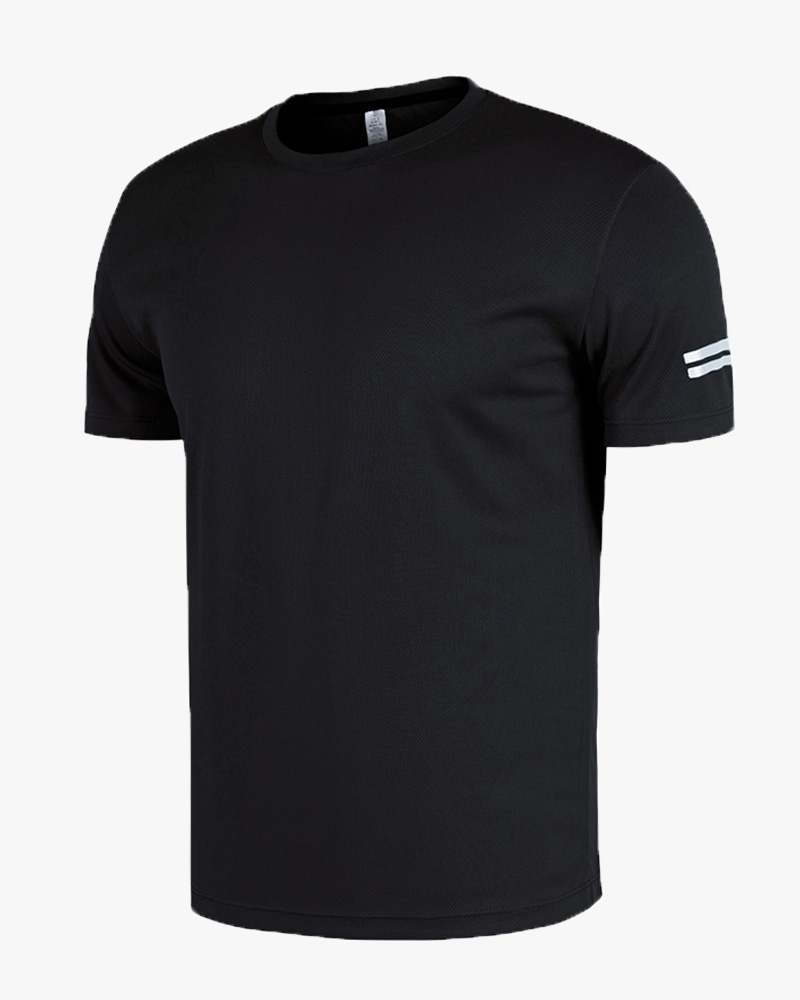 Men's breathable short-sleeved running suit