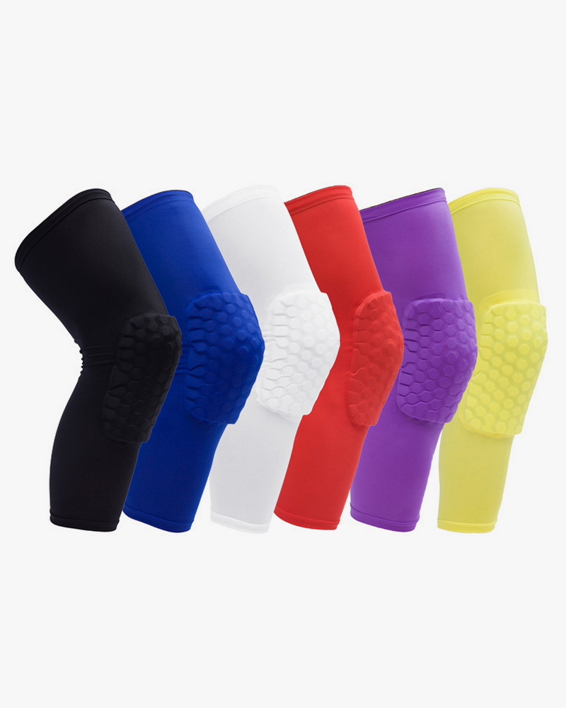 Honeycomb knee pad basketball knee sleeve