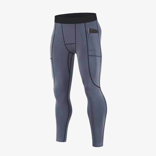 Custom logo men breathable running training fitness leggings