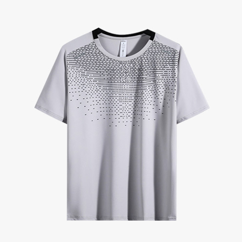 Zipper standing neck short sleeved sportswear