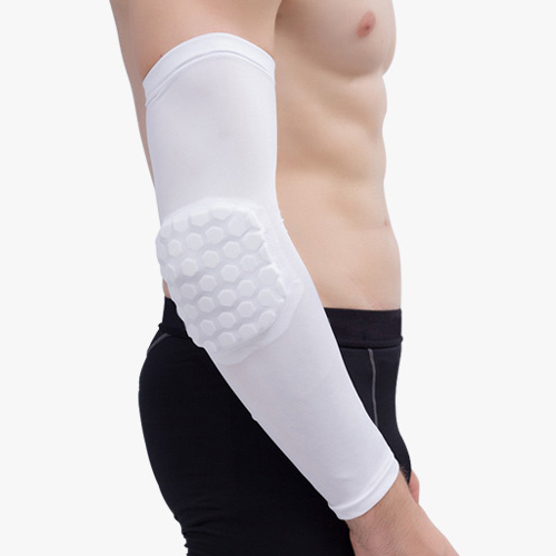 Crashproof Elastic Gym Sport Honeycomb Elbow Pads Guard Sleeve Elbow Protector