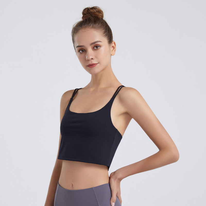 Double layered sports bra for ladies
