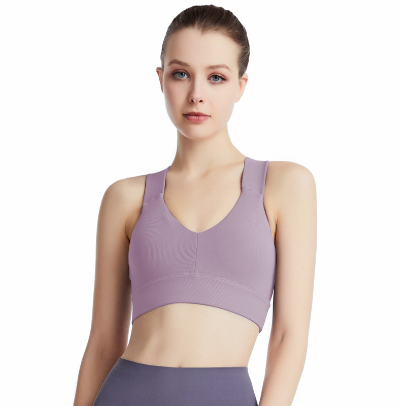 Sports Bra With Cross Straps