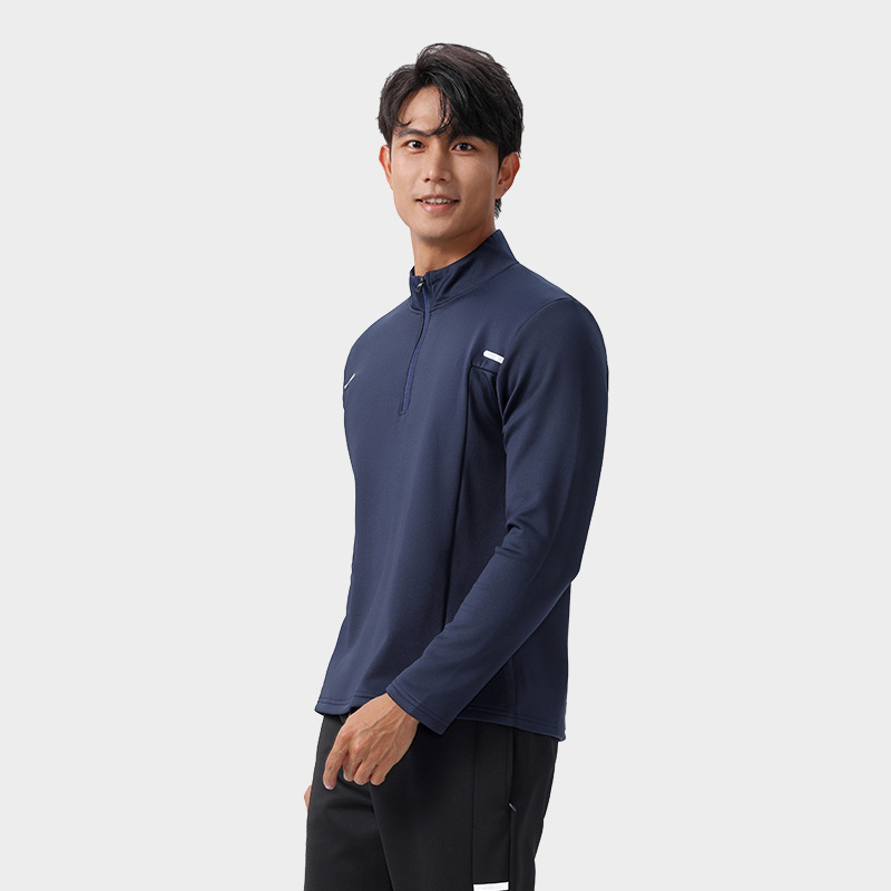 Dri-fit long sleeve half zip