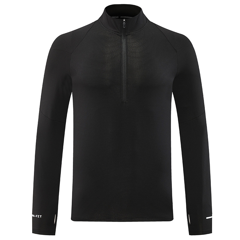 Running dri-fit long sleeve quarter zip