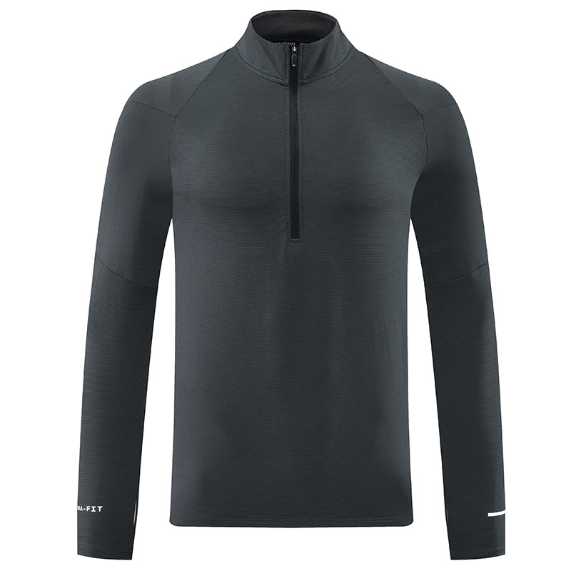 Running dri-fit long sleeve quarter zip