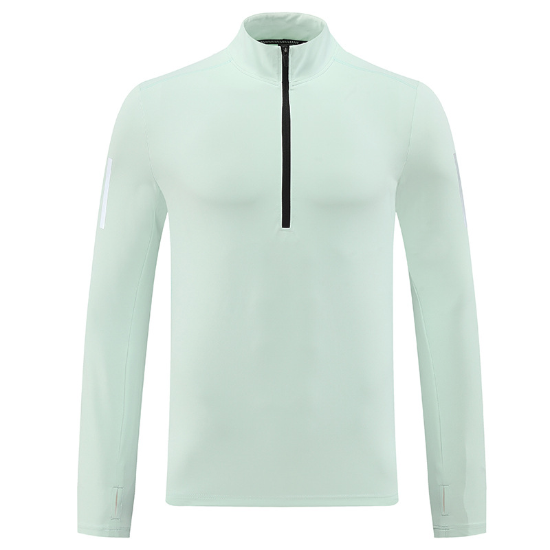 Running half zip top mens