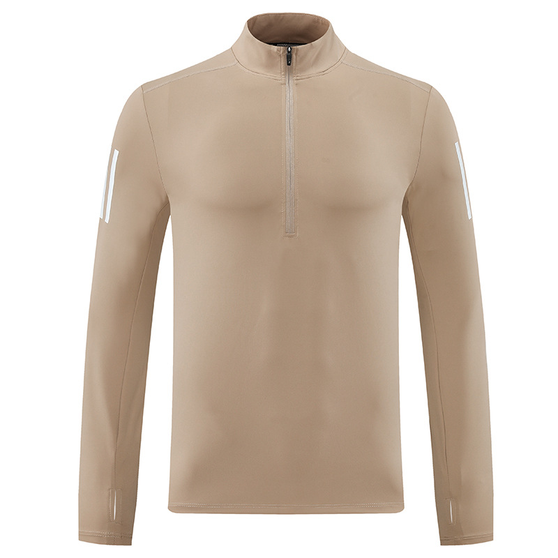 Running half zip top mens
