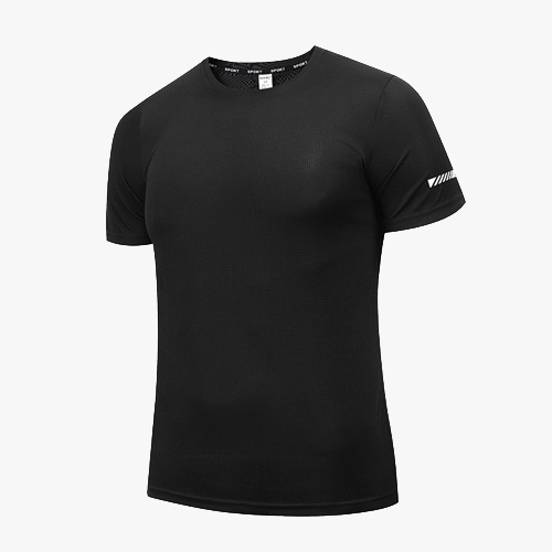Quick-drying, breathable round-neck sports T-shirts