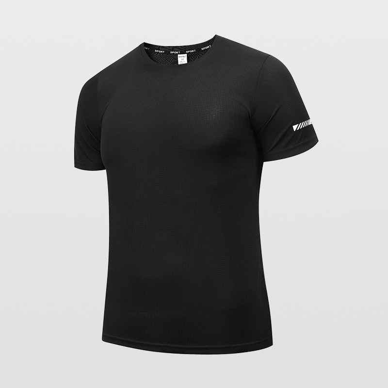 Quick-drying, breathable round-neck sports T-shirts