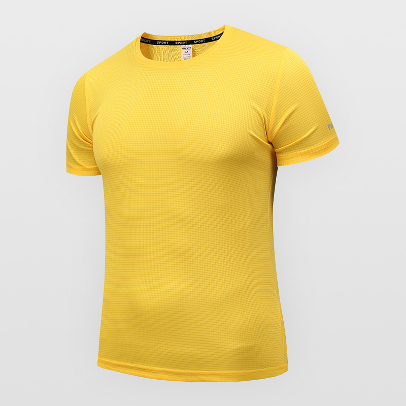 Quick-drying, breathable round-neck sports T-shirts