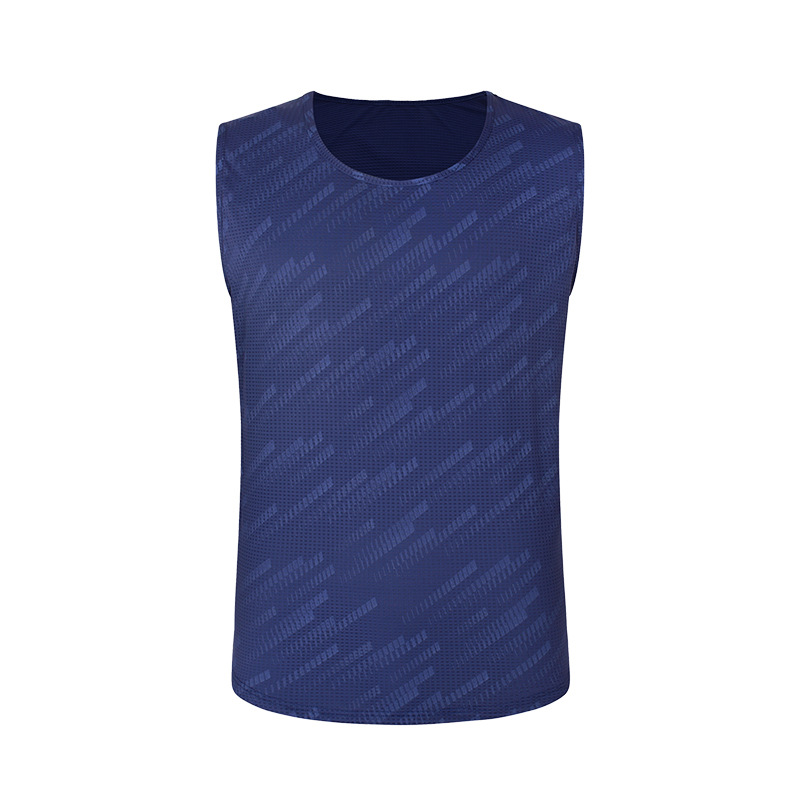 Custom sports vest sleeveless silk