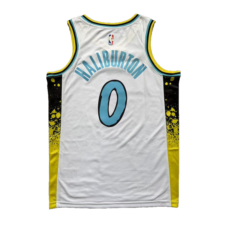 NBA 25 season Pacers official basketball jersey