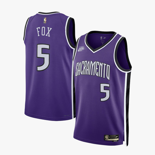 NBA Kings 25th season basketball uniform