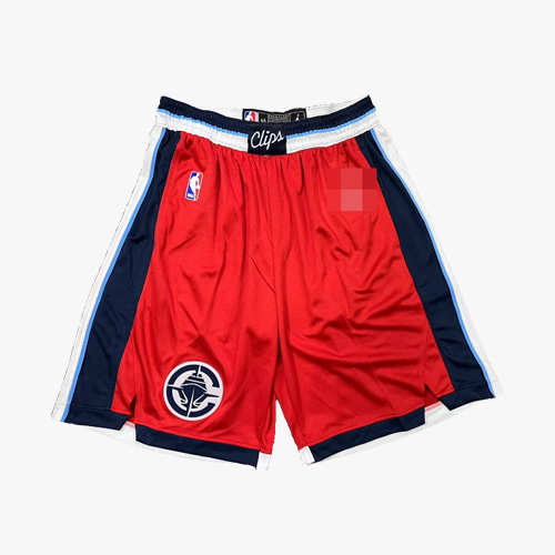 Red Los Angeles Clippers NBA Shorts