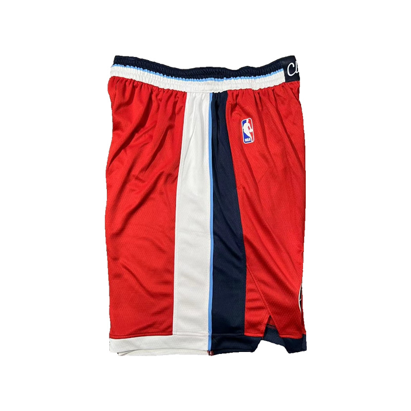 Red Los Angeles Clippers NBA Shorts
