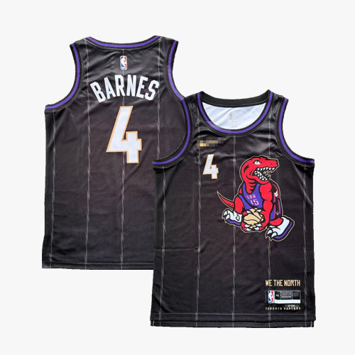 City Edition Toronto Raptors Scottie Barnes Jersey L 48 IN HAND
