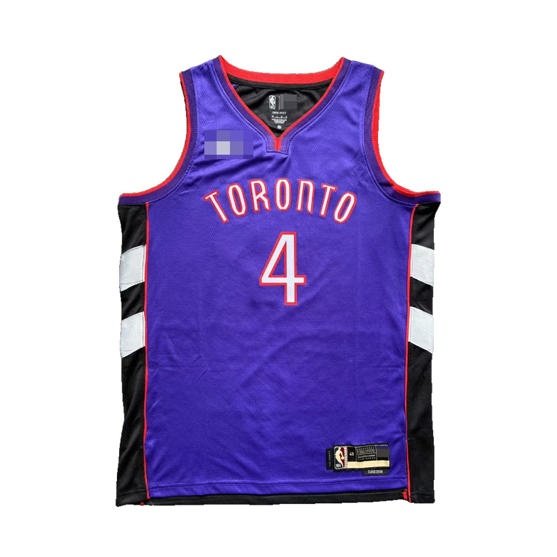 Toronto raptors throwback purple jersey