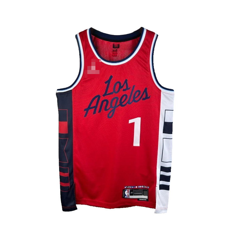 Red Los Angeles Clippers NBA Jerseys