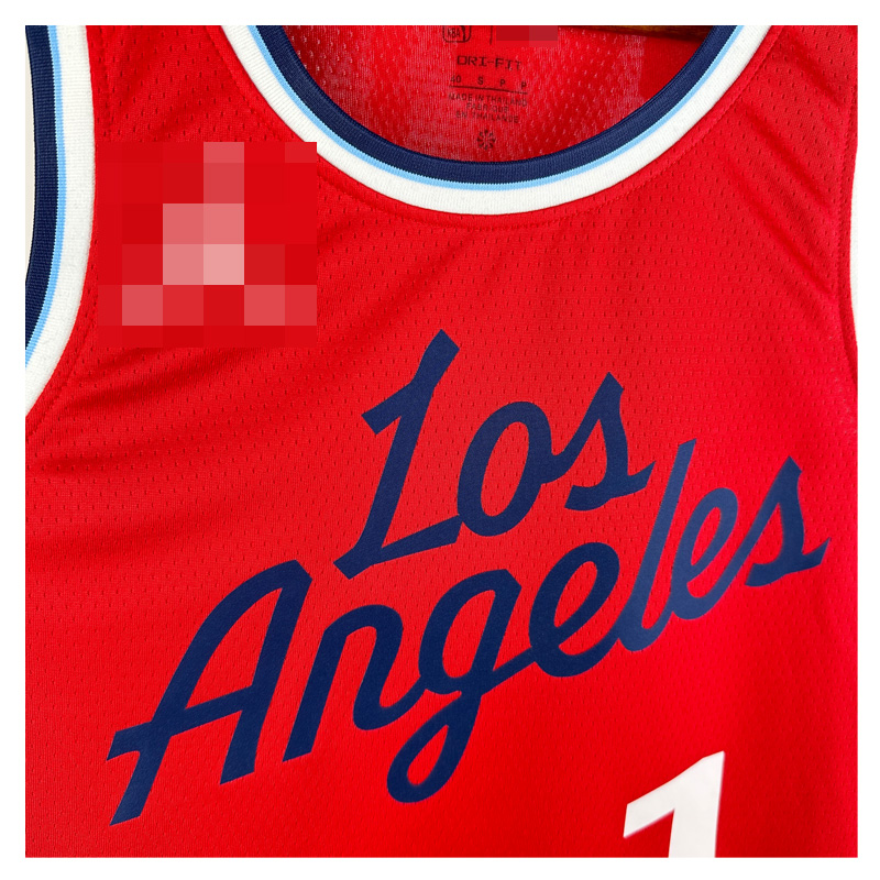Red Los Angeles Clippers NBA Jerseys