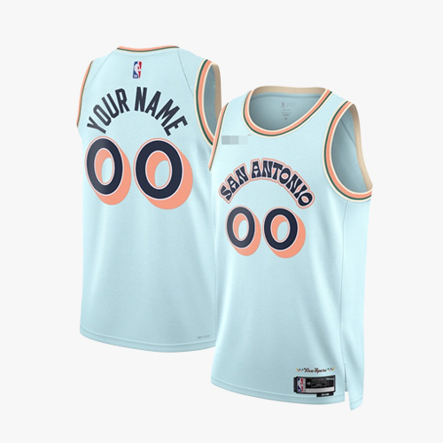 San Antonio Spurs Roster white jersey 2024-25
