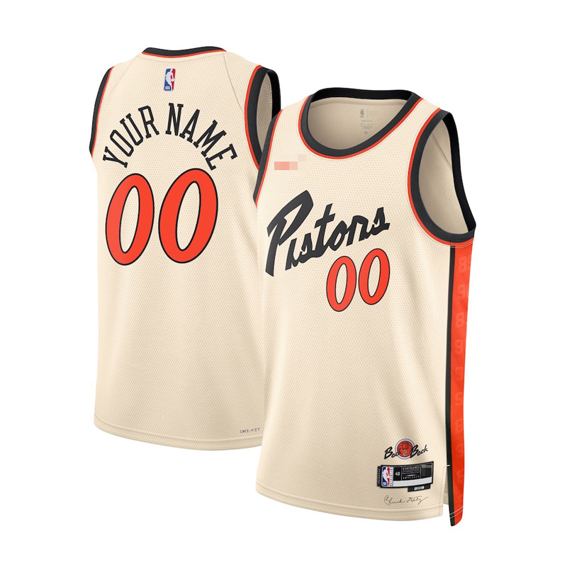 Detroit Pistons 2024-25 City Edition Uniform