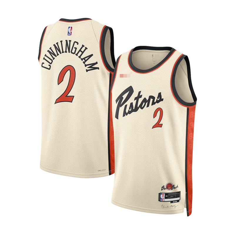 Detroit Pistons 2024-25 City Edition Uniform