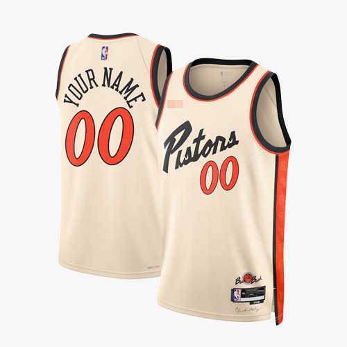 Detroit Pistons 2024-25 City Edition Uniform