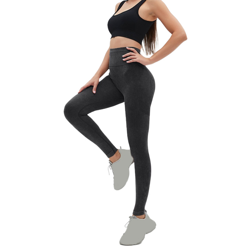 Matte high waist seamless yoga pants