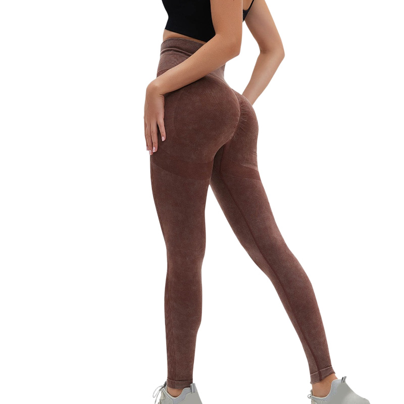 Matte high waist seamless yoga pants