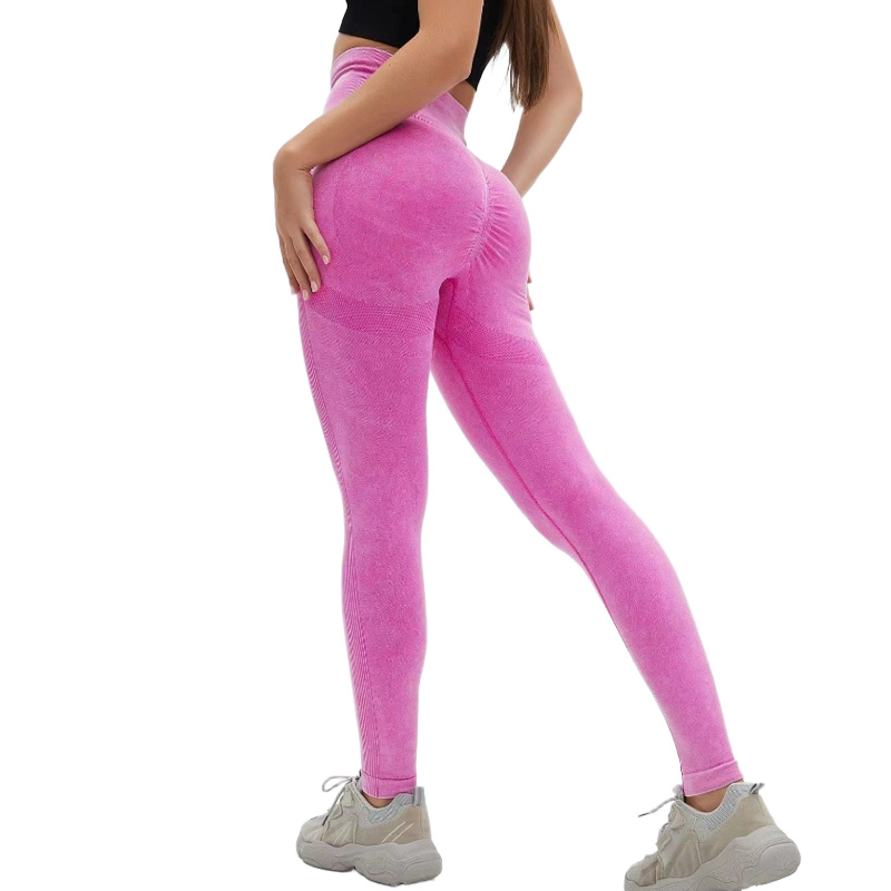 Matte high waist seamless yoga pants