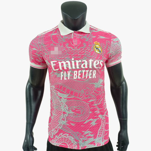 25-26 Club Real Madrid Special Edition Pink Dragon jersey