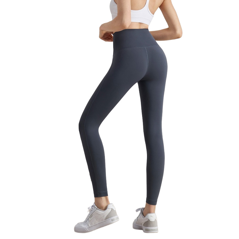 Women's High Waist Nylon Yoga Leggings
