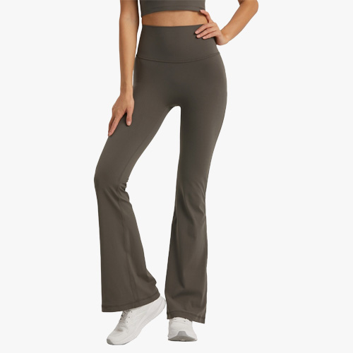 Women's  Seamless Yoga Pants | Slimming Free-Size Flared Leg Fitness Bottoms