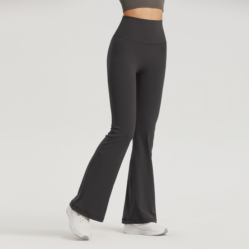 Women's  Seamless Yoga Pants | Slimming Free-Size Flared Leg Fitness Bottoms