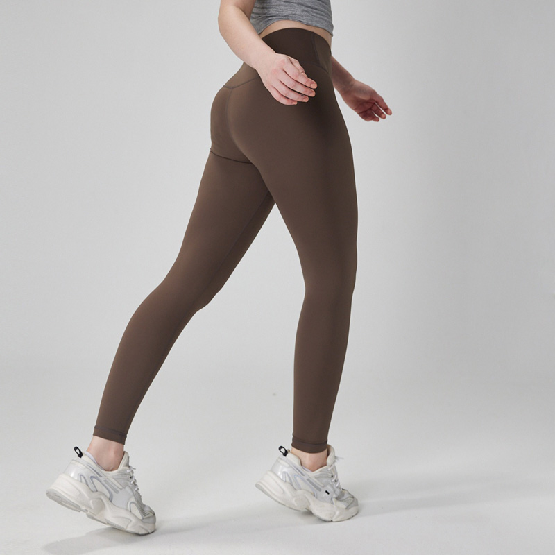 Winter Outdoor Yoga Pants–High-Waisted Fleece-Lined Thermal Leggings