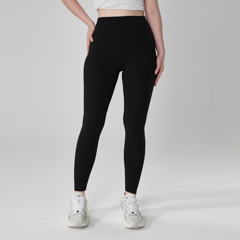 Winter Outdoor Yoga Pants–High-Waisted Fleece-Lined Thermal Leggings